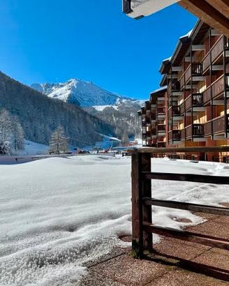 Monolocale 4 posti fronte piste