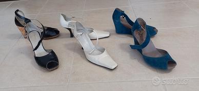 Sandali TG 37 con cinturino alla caviglia