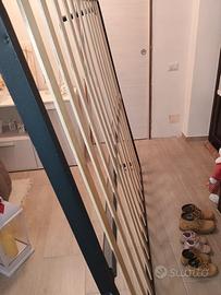 Struttura con doghe letto matrimoniale