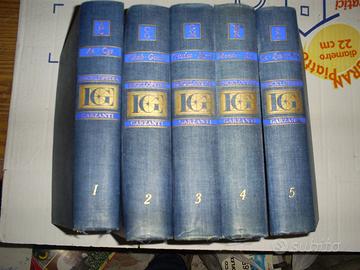 Enciclopedia Garzanti 5 volumi