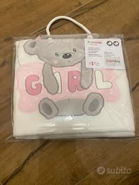 Copertina in ciniglia neonato