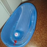 Vaschetta onda baby azzurra 0-12 mesi
