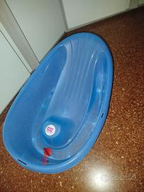 Vaschetta onda baby azzurra 0-12 mesi
