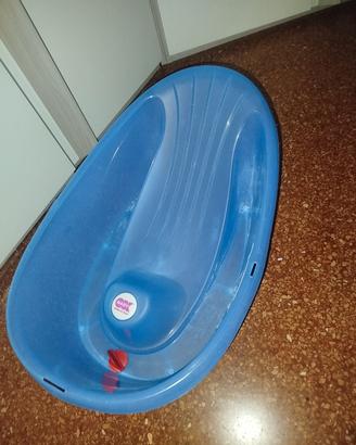 Vaschetta onda baby azzurra 0-12 mesi