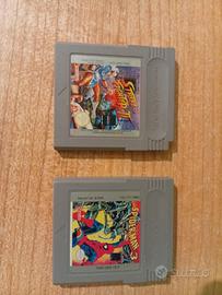 Street fighter II + Spider man game boy