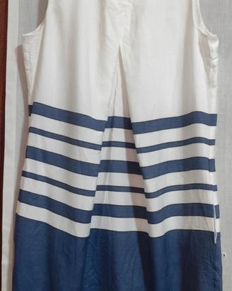 Abito bianco e blue Seventy 