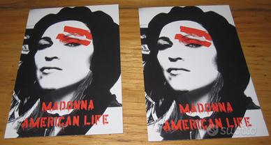 MADONNA cartoline originali American Life