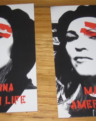 MADONNA cartoline originali American Life
