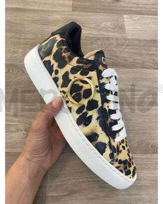 SCARPE DONNA LEOPARDATE ROBERTO CAVALLI PELLE