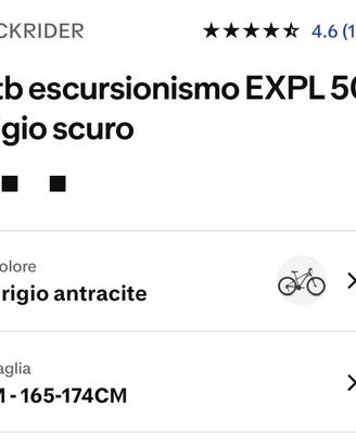 MTB escursionismo