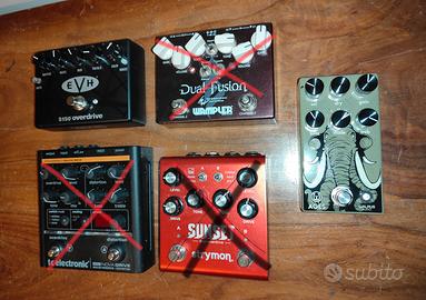 Mxr Strymon TC Electronic Walrus 