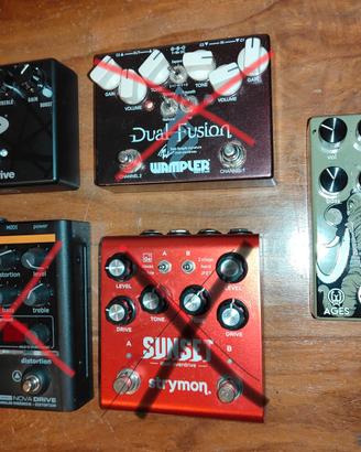 Mxr Strymon TC Electronic Walrus 