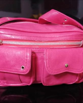 Borsa Vera Pelle con 4 tasche esterne-Il Conte