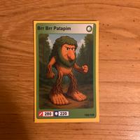 Italian Brainrot Card RARA n. 106