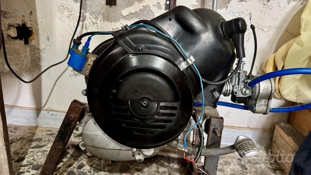 130 Polini Vespa 50 Motore Completo Ape 50 Nuovo ALBERO MOTORE