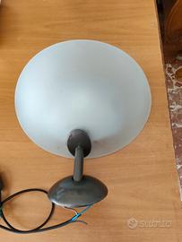 Applique Tebe 35 in vetro curvo, Ernesto Gismondi