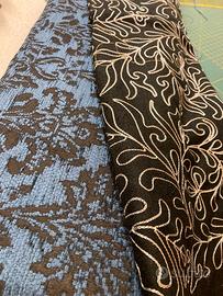 TESSUTI  LAVORAZIONI PARTICOLARI SETA COTONE LANA