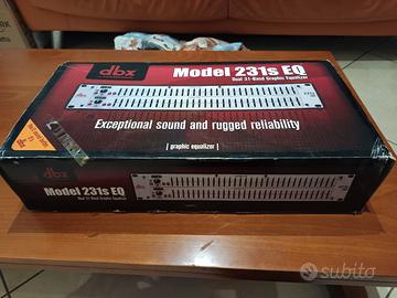 dbx 231s equalizzatore 