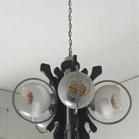 Lampadario Mazzega anni '70