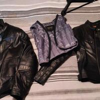 Giubbini moto in pelle uomo e donna Hevik