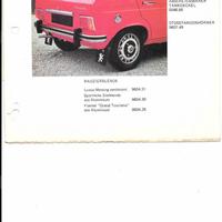 Peugeot 104-Rostri paracolpi