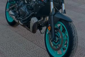 Yamaha mt 07 2022 74 cv cyan storm