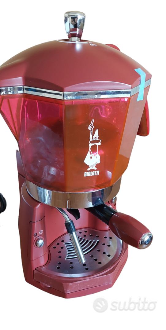 Macchina caffè Bialetti Mokona Rossa Trasparente CF40