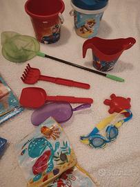 giochi da spiaggia bambini 14 pezzi 