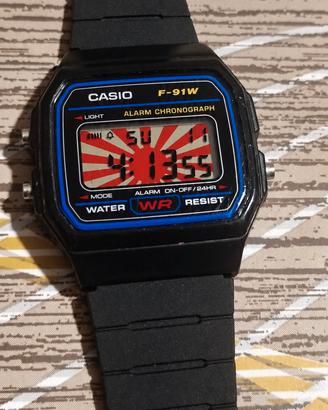 Casio F91 - rising sin - vintage - retro