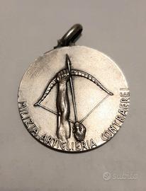Medaglia argento Milizia Artiglieria Contraerei.