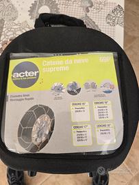 Catene da neve ACTER Supreme 69P - 9mm - NUOVE