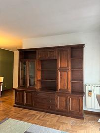 Mobile soggiorno in legno massello 260x60x250 Roma