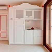 Cucina monoblocco in stile mediterraneo (BLU)