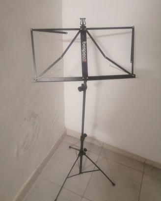 Leggio ultra pieghevole Bespeco