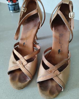 scarpe da ballo n. 38 passo a due