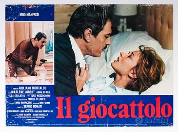 Locandina, fotobusta Il Giocattolo, Nino Manfredi