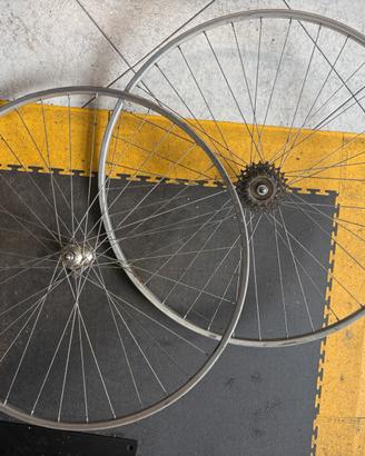 Ruote Ambrosio con mozzi Campagnolo