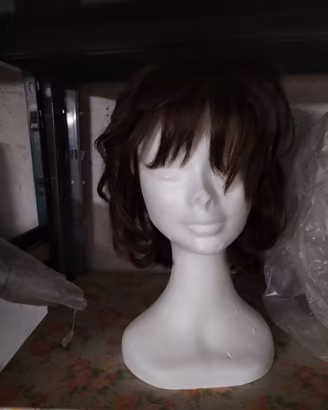 testina parrucca 