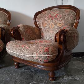 Elegante Salotto - Set divano e 2 poltrone