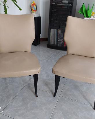 Coppia poltroncine vintage