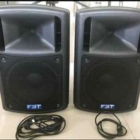 Coppia casse amplificate FBT Maxx 4A 