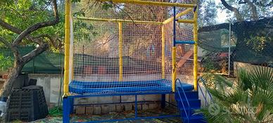 trampolino elastico xxl professionale salterello