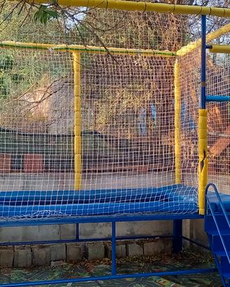 trampolino elastico xxl professionale salterello