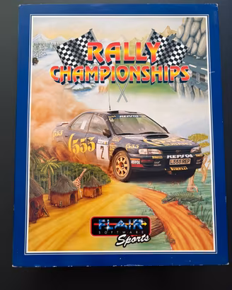 Videogame Rally Championships PC DOS (1994) 3.5"
