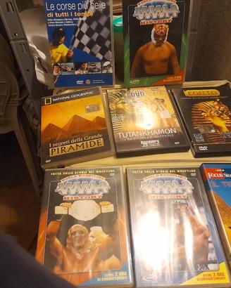lotto DVD vari sport ev culturali 