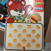 Gioco vintage Zig Zag Puzzle con timer – anni ’80