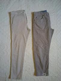 Lotto 2 Pantaloni Uomo / Ragazzo – Taglia 46 (M)