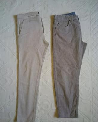 Lotto 2 Pantaloni Uomo / Ragazzo – Taglia 46 (M)