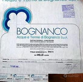 TERME DI BOGNANCO ben conservato POCO COMUNE