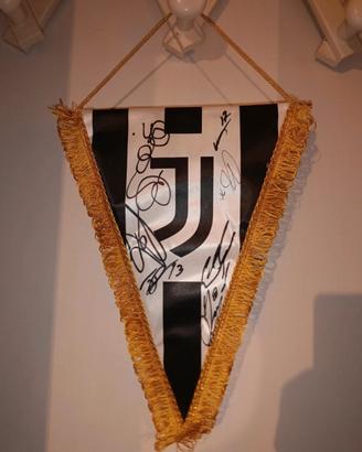 gagliardetto ufficiale Juventus autografato 